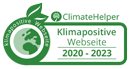 ClimateHelper Zertifikat Klimapositiv